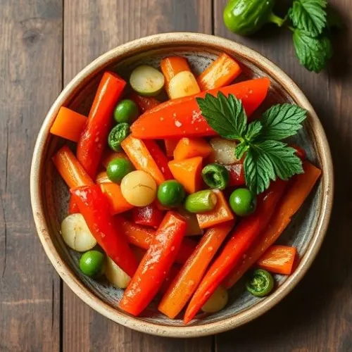 hot and sour veg 